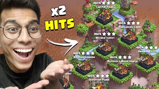 3 star every clan capital district in 2 hits (Clash of Clans)