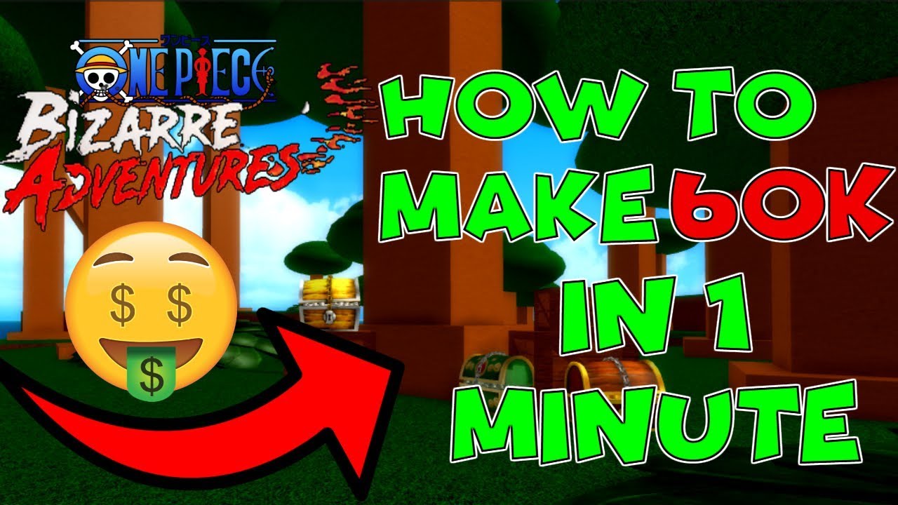 ALL Golden Chests spawns in One Piece Bizarre Adventure OPBA YouTube