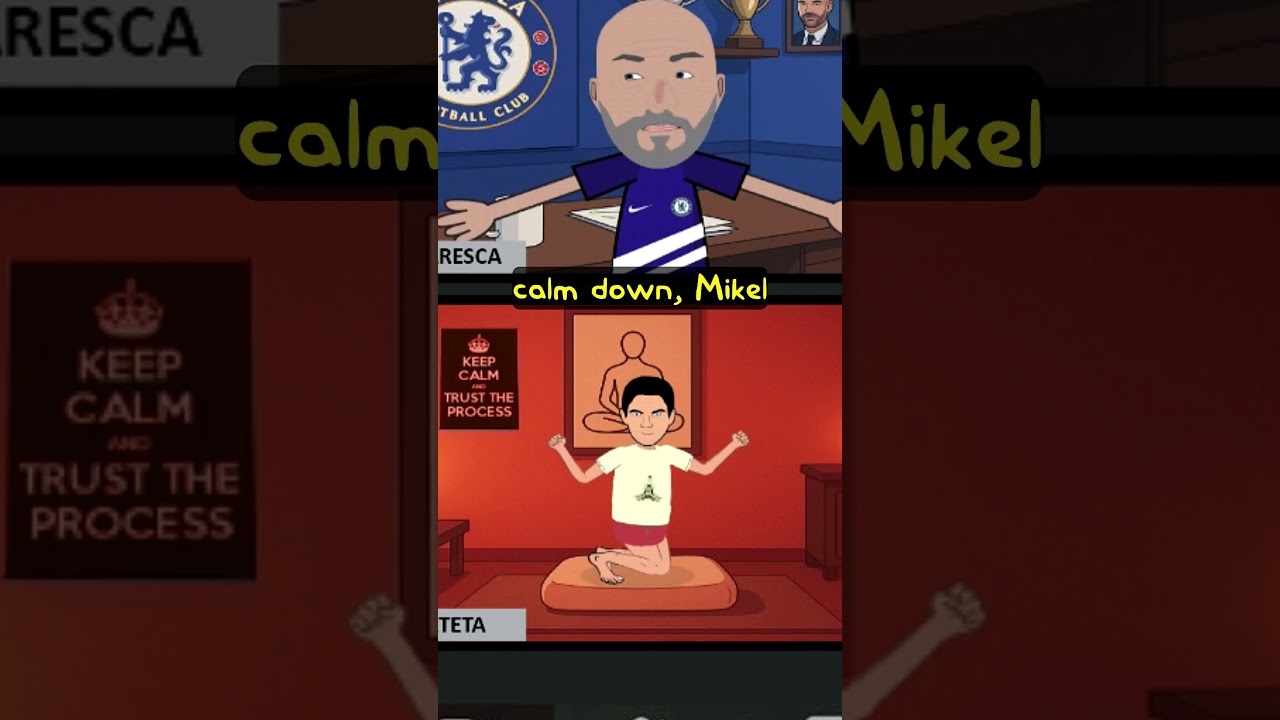 PEP GUARDIOLA STOPS ARTETA AND FRANK IN BIG 6 COACHES SECRET MEETING #footballshorts #premierleague