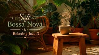 Morning Jazz at an indoor Café in Paris ☕ Soft Bossa Nova &amp; Relaxing Jazz Music for Work &amp; Study