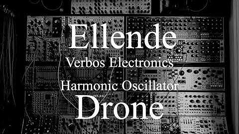 Project182: Verbos Electronics Harmonic Oscillator Dark Ambient Drone