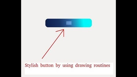 GTK+ style button tutorial | Custom widget creation | Widget toolkit