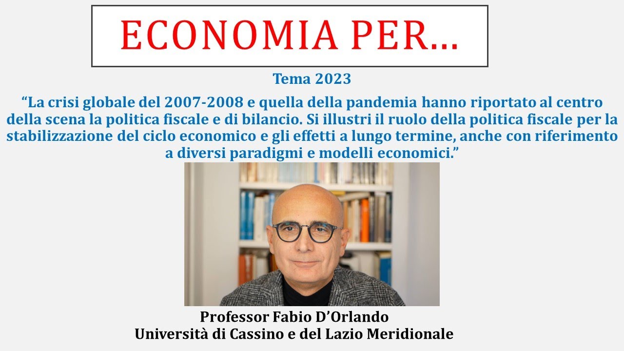 Scaletta tema 2023 Concorso Diplomatico