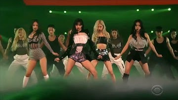 210128 James Corden Show BLACKPINK - Pretty Savage