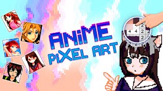 Anime Manga Pixel Coloring screenshot 3
