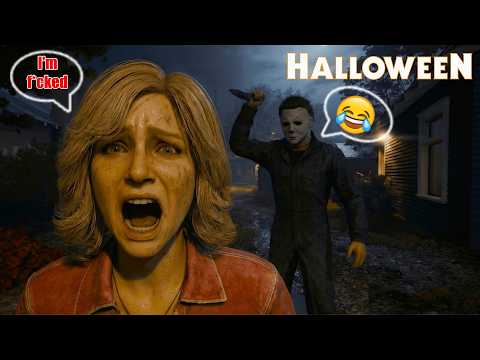HALLOWEEN MOMENTS #1 - HALLOWEEN THE GAME FUNNY MOMENTS AND HIGHLIGHTS