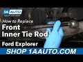 How to Replace Front Inner Tie Rod 2006-10 Ford Explorer