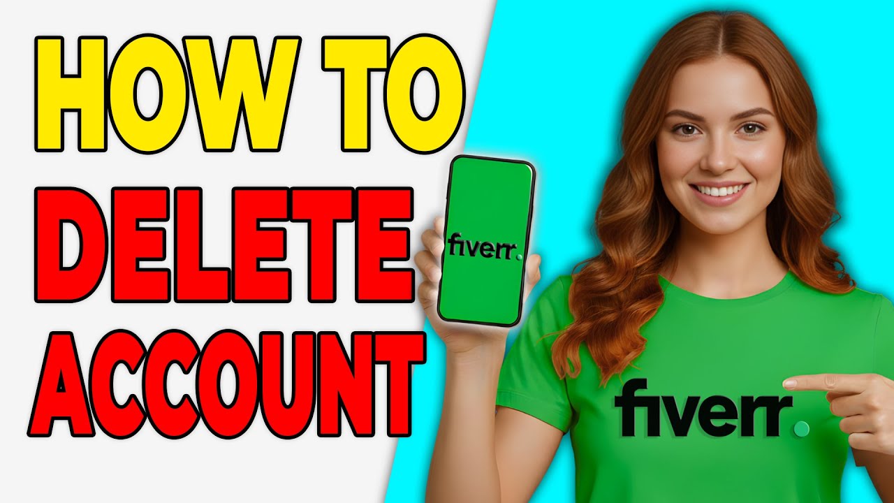 Как быстро и легко удалить свой аккаунт на Fiverr