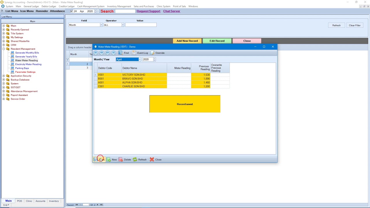 Video 5   Water meter reading