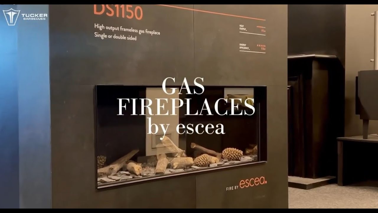 Escea DS1150 Gas Fireplace - YouTube