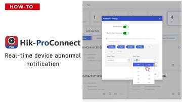Hik-ProConnect - How to set-up real-time device abnormal notification