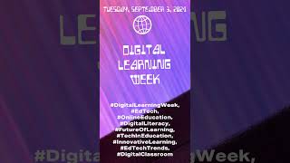 Digital Learning Week