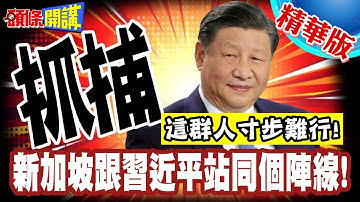 全球抓捕蝴蝶效應來了!新加坡喜迎鄭麗文! | 拒絕綠官員訪問!沈的窮途末路!獨派寸步難行【頭條開講】精華版 @頭條開講HeadlinesTalk