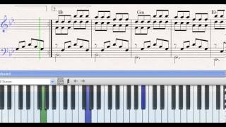 Tutorial Piano A Thousand Years ( Christina Perri ) chords