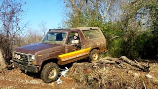 Offroad in the Fullsize Bronco!
