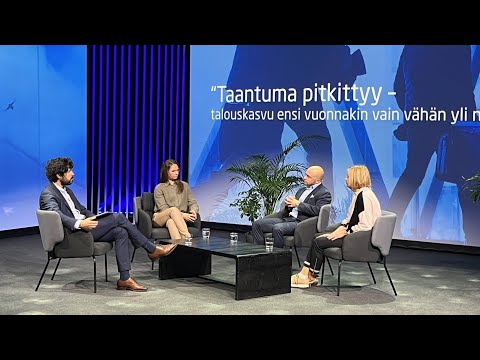 Rahoitus & kasvu LIVE: Romahdus vai valoa tunnelin päässä? Totuus Suomen talouden näkymistä - video from Finnvera
