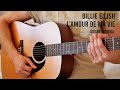 Billie Eilish - L’AMOUR DE MA VIE EASY Guitar Tutorial With Chords / Lyrics