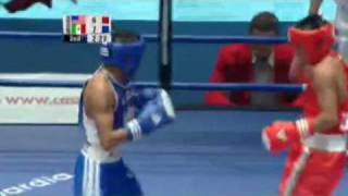 Braulio Ávila (51 kgs) Mundial AIBA 2009 - parte 1
