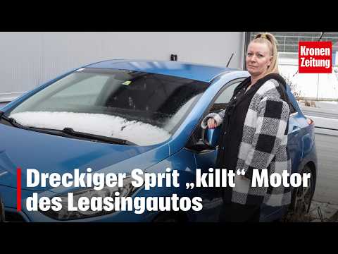 OMV putzt sich ab: Dreckiger Sprit „killt“ Motor des Leasingautos | krone.tv NEWS