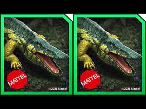 Jurassic World Alive - New Stomatosuchus Mattel