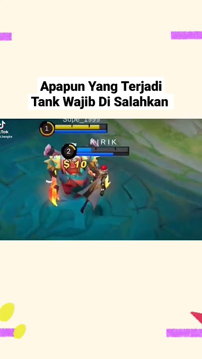 Kenapa Tank Yang Selalu Di Salahkan, KENAPA ??? User Tank Adalah Orang Yang Paling Sabar !!!