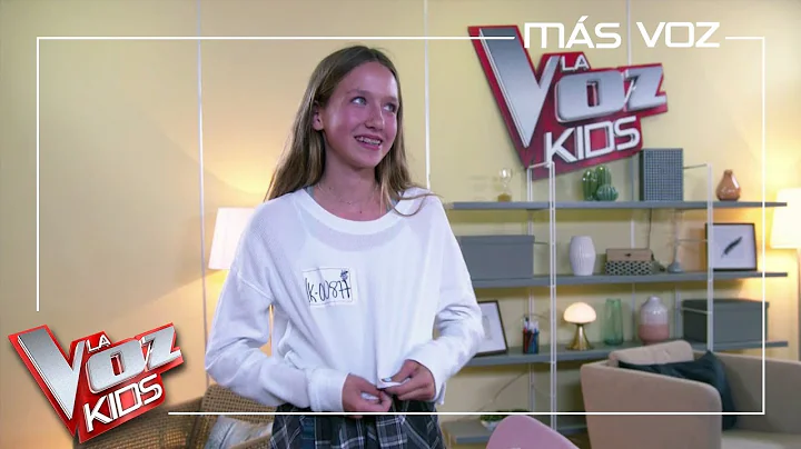 Alexandra Rosillo: "I felt very nervous" | Backstage | The Voice Kids Antena 3 2019