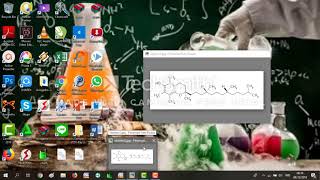 tutorial membuat rumus struktur vitamin E menggunakan aplikasi ChemSkletch screenshot 1