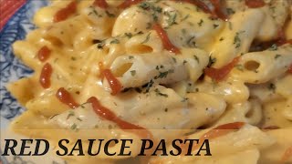 Red sauce pasta Recipe By Uroosa's kitchen  - spicy Red sauce pasta