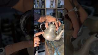 Unbelievable Rare 150 Year Old Ancient German Silver Teapot 😱 #ytshorts #shorts