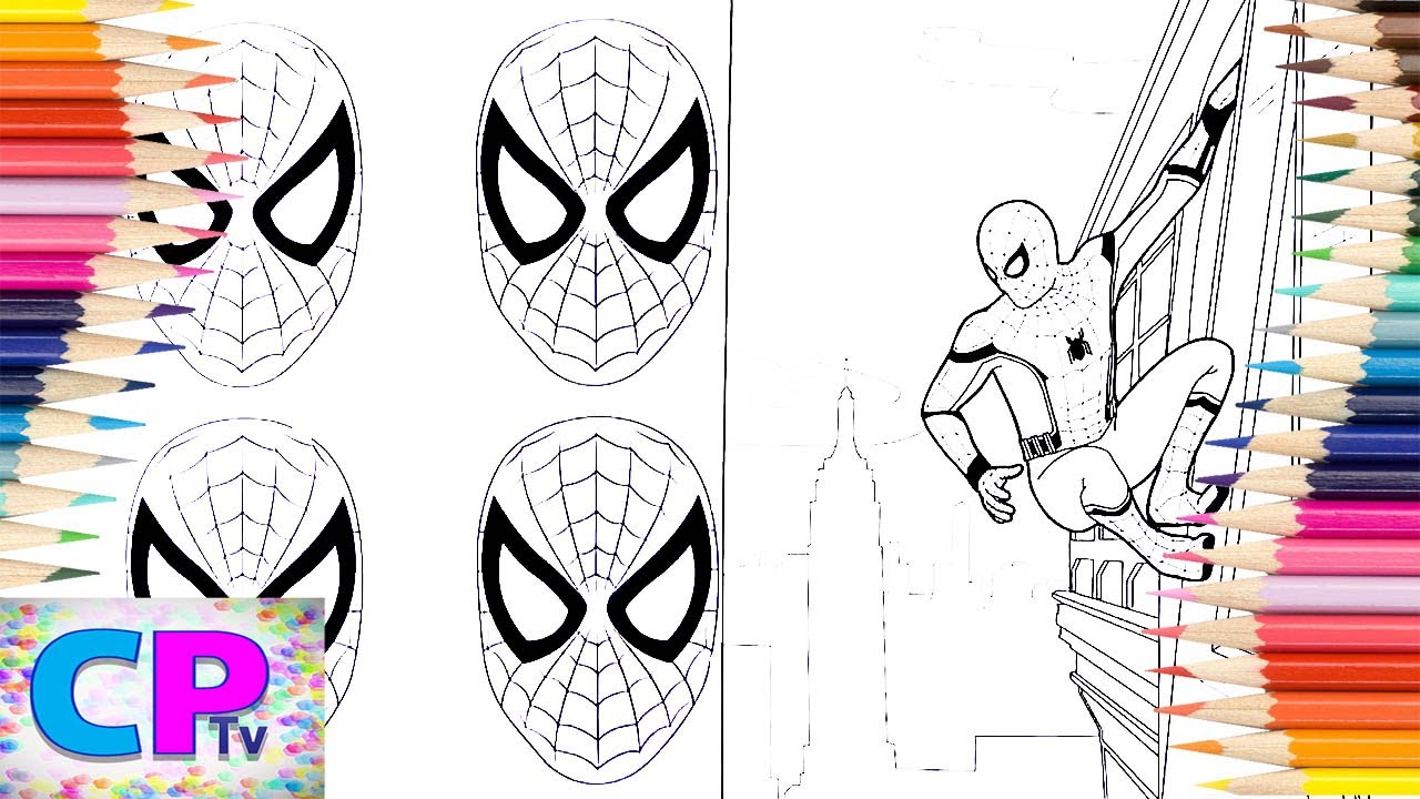 Spider-man Homecoming Coloring and Glitter Spiderman Heads/N3WPORT - Power (feat. braev) NCS Release
