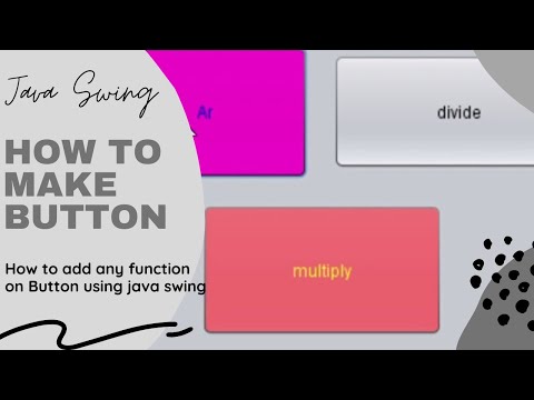 Java GUI | How to make button in java swing