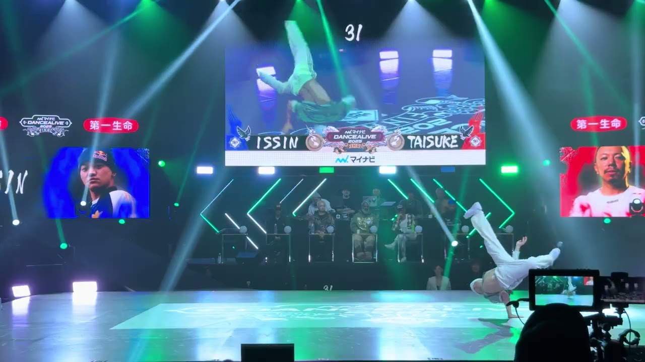 【 ISSIN vs TAISUKE 】2025.04.20. マイナビ DANCEALIVE 2025 FINAL