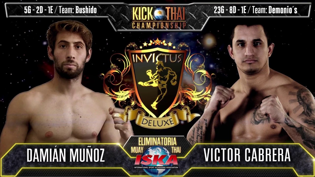 Victor Cabrera vs Damian Muñoz - Invictus Deluxe - Julio 2018