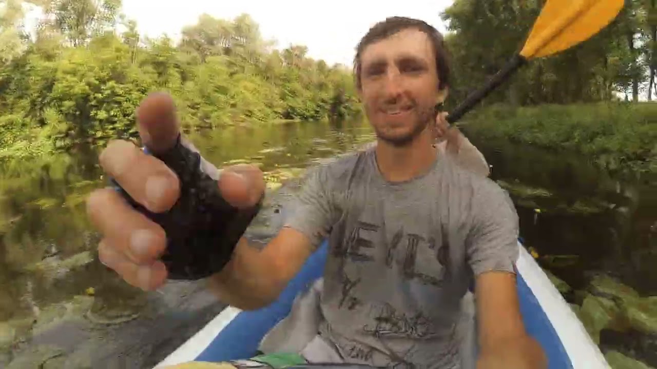 Поход на байдарке по реке Псел