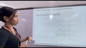 ADDITIVE INVERSE IN MODULAR ARITHMETIC