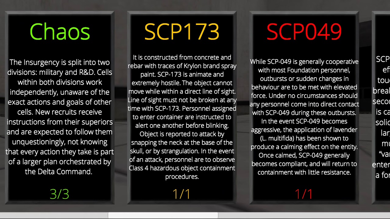 chamber z SCP foundation game YouTube