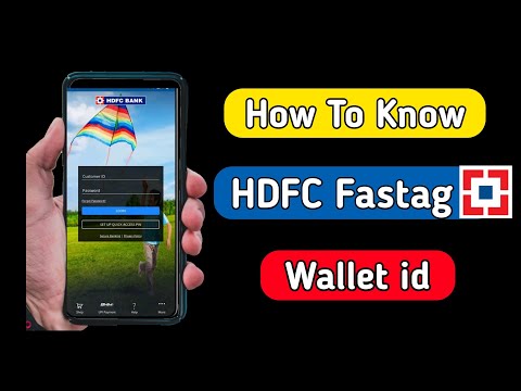 how to know hdfc fastag wallet id