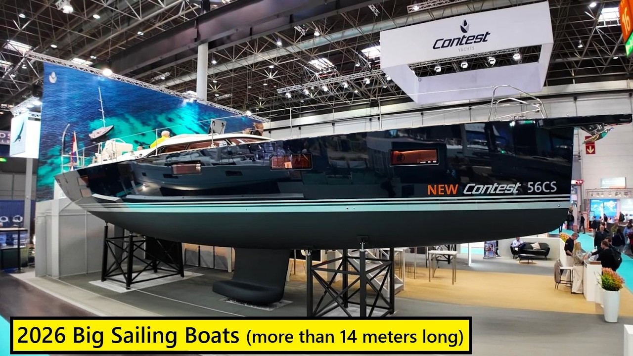 ⁣The 2026 Big Sailing Boats (more than 14 meters long)