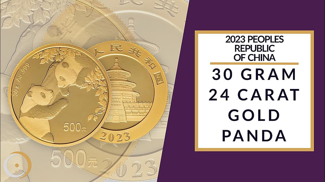 2023 30g Gold Panda Bullion Coin YouTube 2023 30g Gold Panda Bullion Coin YouTube