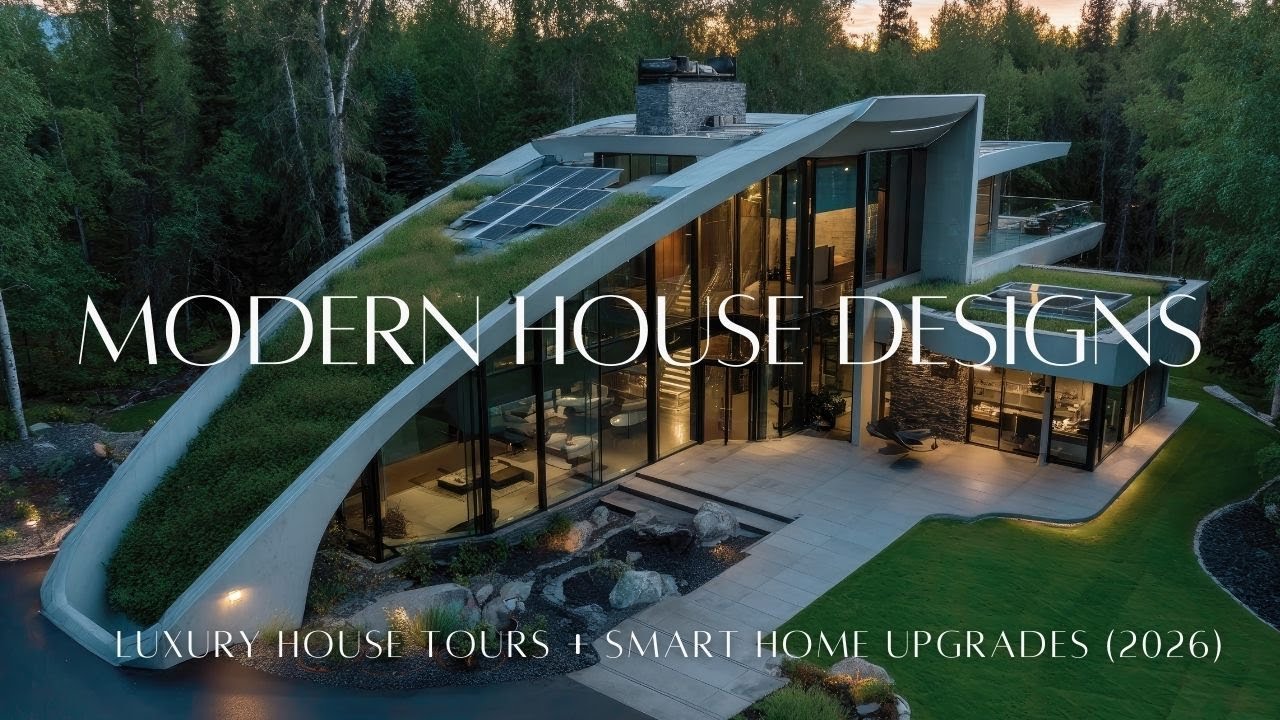 Top 10 Best Modern House Designs Luxury House Tours + Smart Home ...