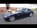 2007 BMW Z4 3.0si startup, engine and in-depth tour