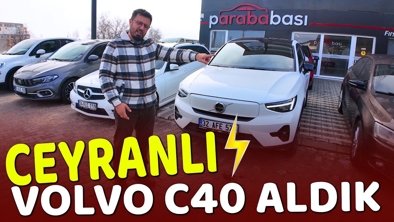 Antalya'dan CEYRANLI VOLVO C40 Aldık!