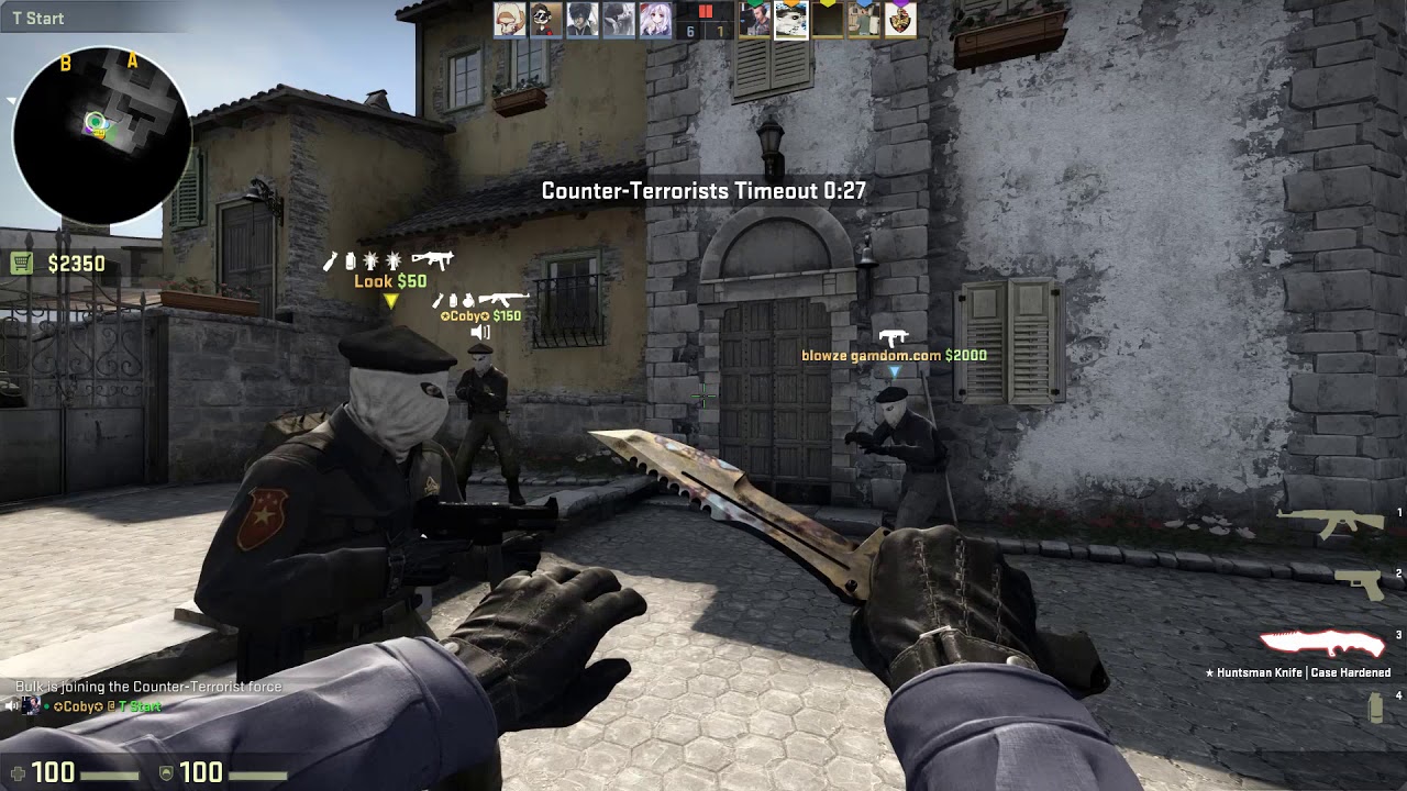 Angry chavs in csgo lol