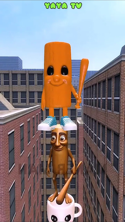 ItalianBrainrot one-line tower stacking_ 🧱🏙️ _ItalianBrainrot Coffin dance meme 2025
