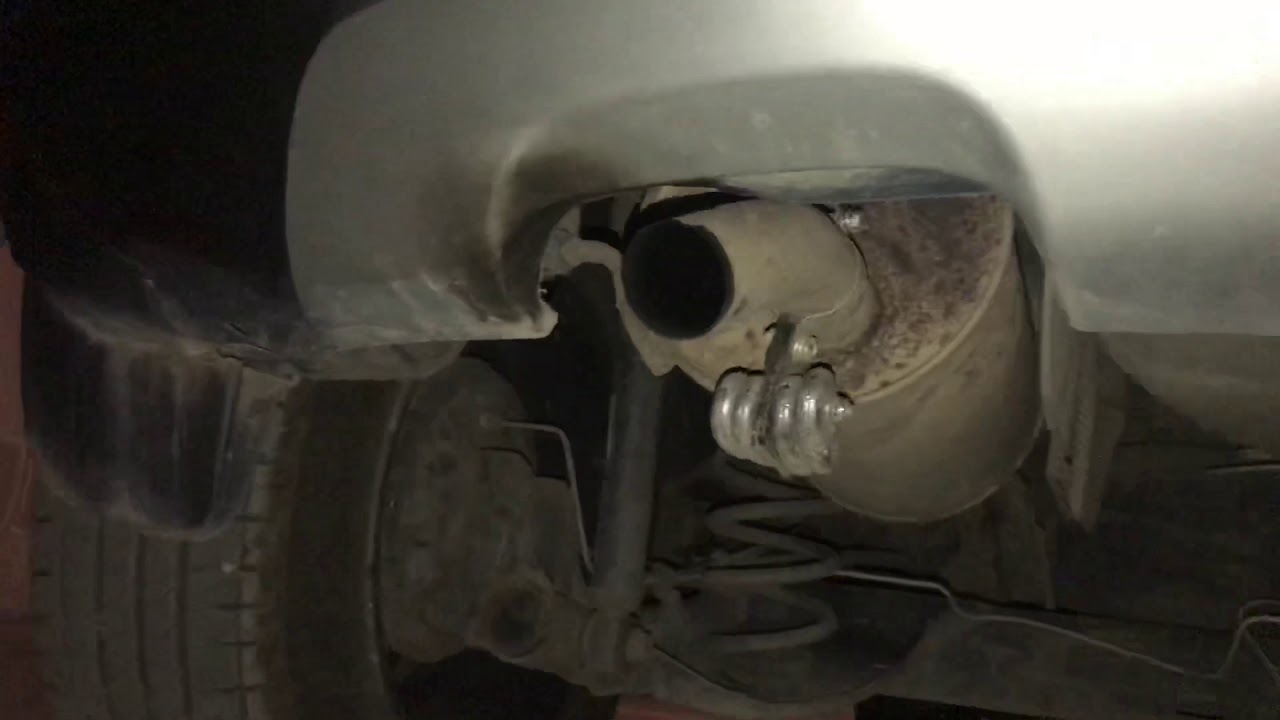 Работа и вибрация выхлопной системы 1.6 16v 102 л.с. - YouTube