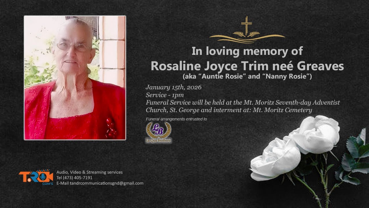 Celebrating the life of Rosaline Joyce Trim neé Greaves aka “Auntie Rosie” and “Nanny Rosie”
