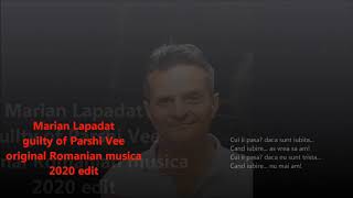Cui ii pasa de mine - Marian Lapadat s Parshi Vee
