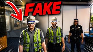 J’INFILTRE LA POLICE AVEC UN CHEAT 😳 (GTA RP)