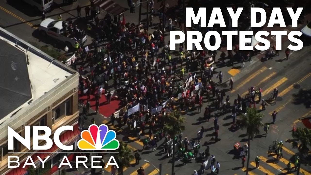 May Day demonstrations, Gaza war protests continue across Bay Area ...