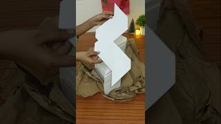 Popup cube DIY cut unboxing gift box ideas #shortsfeed #craft #unboxing #diy #gift #popup #handmade